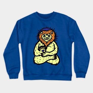 Spirit animal: Lion Crewneck Sweatshirt